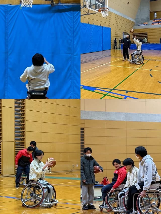 車椅子バスケ