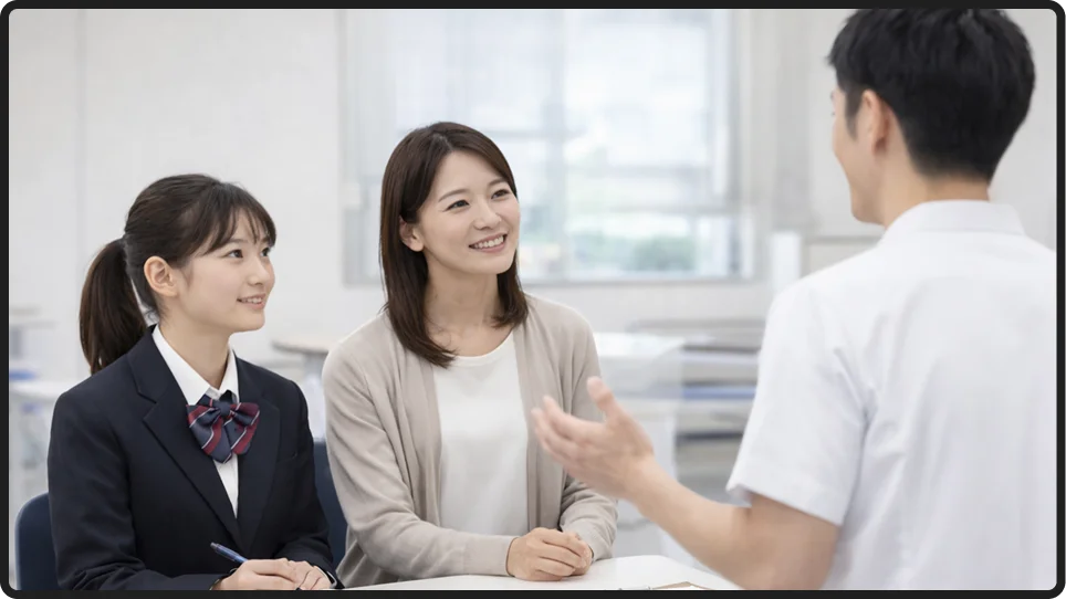 個別相談会の様子