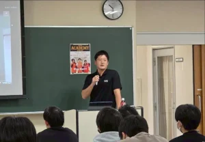 【スポーツプログラム】読売ジャイアンツで活躍する先輩の講演会開催！